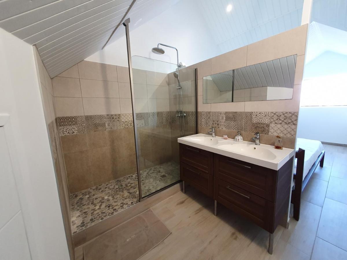 Pinel Superbe Appartement En Residence Vue Mer Cul de Sac Buitenkant foto