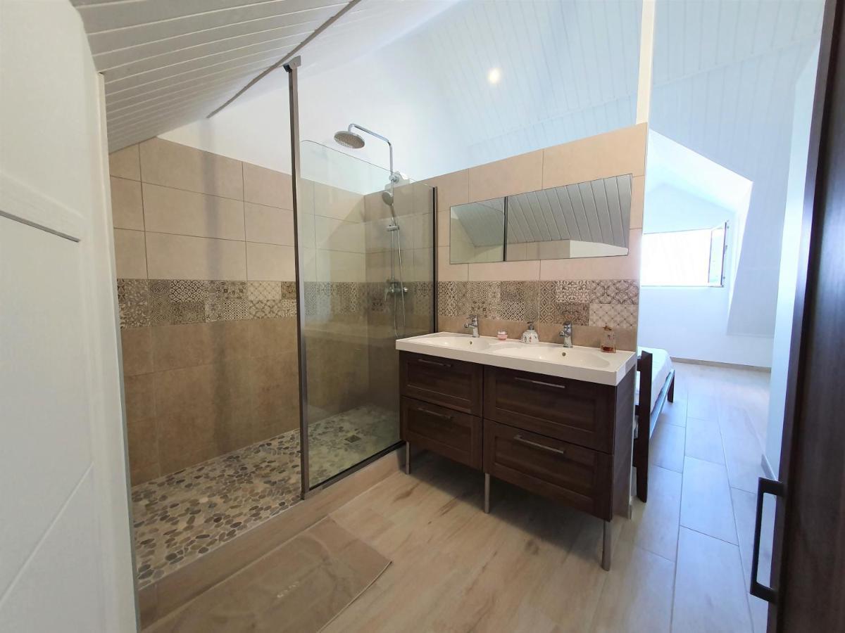 Pinel Superbe Appartement En Residence Vue Mer Cul de Sac Buitenkant foto