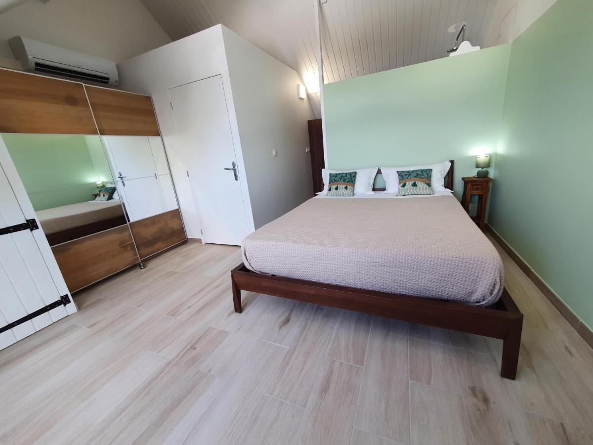 Pinel Superbe Appartement En Residence Vue Mer Cul de Sac Buitenkant foto
